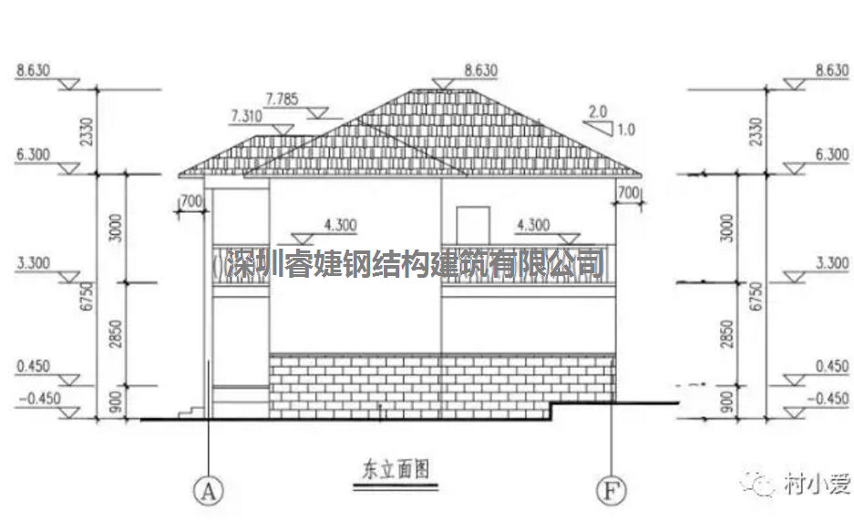 鄉(xiāng)村業(yè)主自建兩層輕鋼別墅，造價(jià)才40多萬，引來全村人的關(guān)注(圖6)